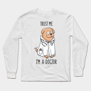 Doctor Dog Long Sleeve T-Shirt